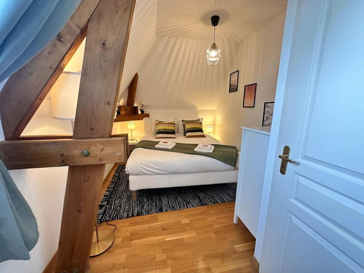 S Bayleved'Air Duplex Vue Chateau, Balneo Et Sauna Седан Екстериор снимка