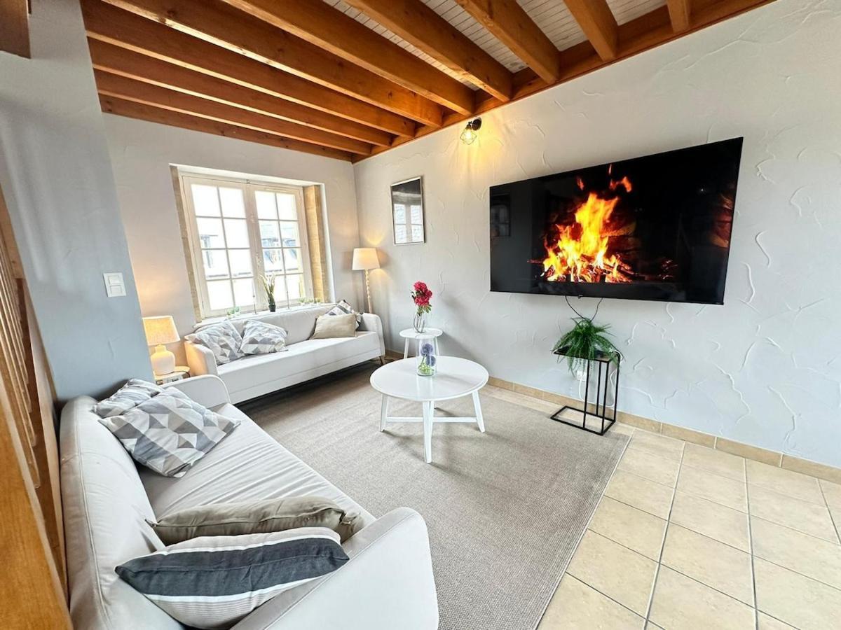 S Bayleved'Air Duplex Vue Chateau, Balneo Et Sauna Седан Екстериор снимка