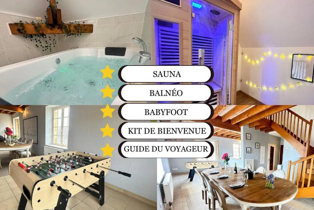 S Bayleved'Air Duplex Vue Chateau, Balneo Et Sauna Седан Екстериор снимка
