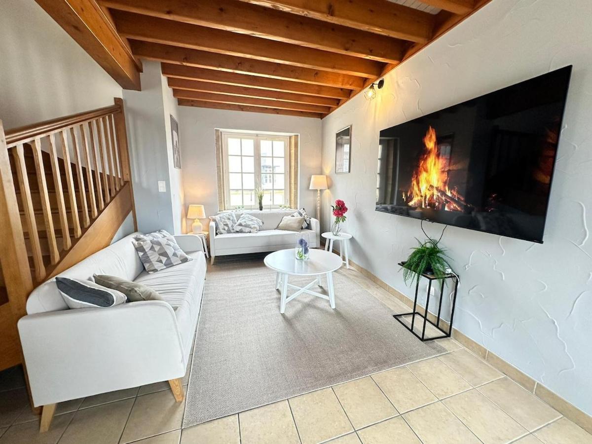 S Bayleved'Air Duplex Vue Chateau, Balneo Et Sauna Седан Екстериор снимка